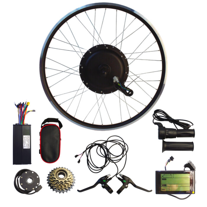 YIBAIKE CYCLE Rear Hub Motor Conversion Kits 48V 2000W(UK STOCK)