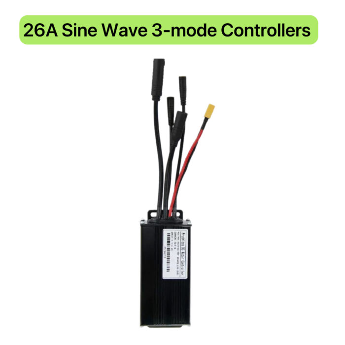 E-Bike Conversion Waterproof Controller 26A  24V/36V/48V, Sine Wave Controller - Image 7