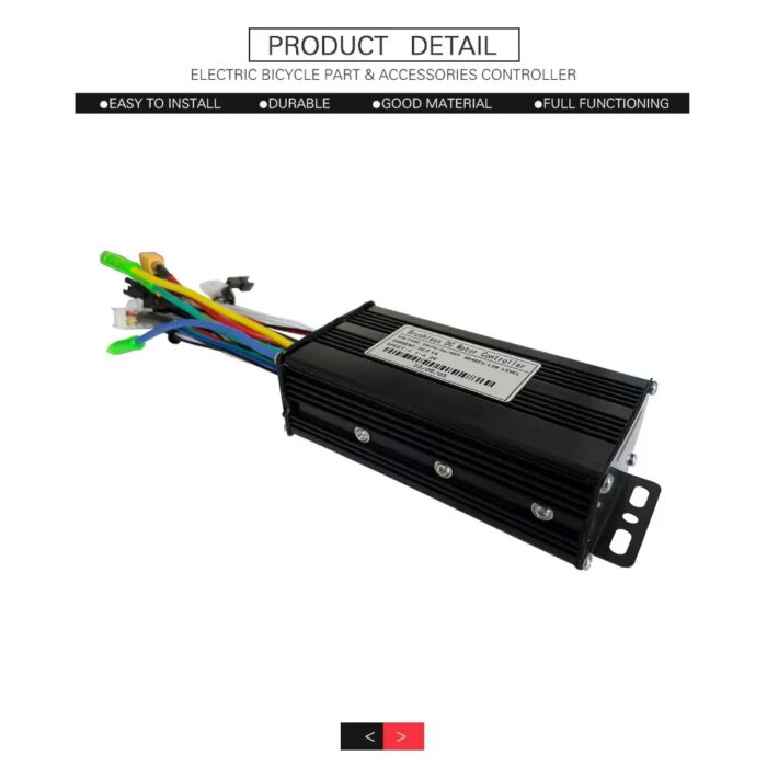 E-bike Controller for Motor 500W/750W, 24V36V48V-26A, Sine Wave Three-Mode Controller - Image 5