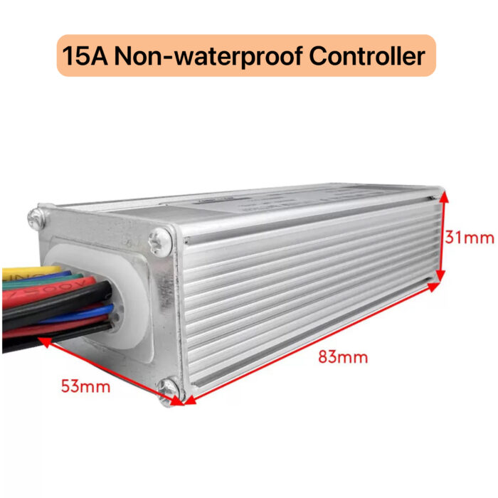 E-bike Conversion Controller Non-waterproof 36V/48V  15A - Image 4