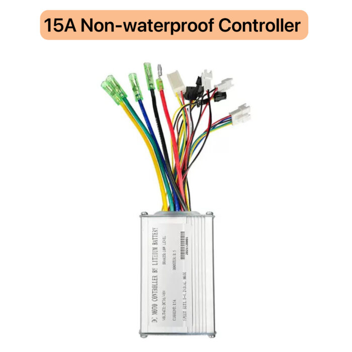 E-bike Conversion Controller Non-waterproof 36V/48V  15A