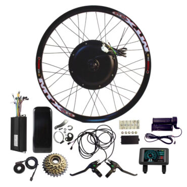 YIBAIKE CYCLE Rear Hub Motor Kits 2000W/52V/26''27.5''29'' MTX Wheel UKC1+ Display 45A Controller(UK STOCK)