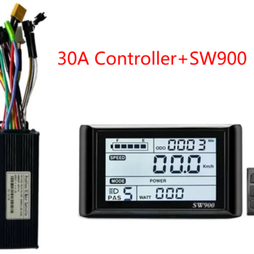 Three-Mode Sine Wave 30A Controller SM Plug+SW900 Display