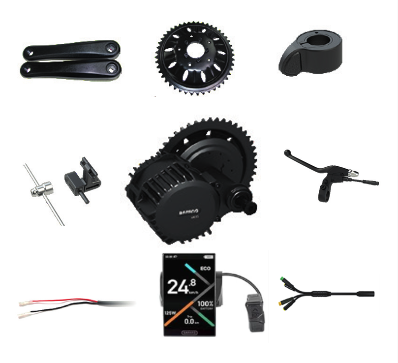 BAFANG BBSHD 1000W48V MID DRIVE MOTOR KITS CANBUS